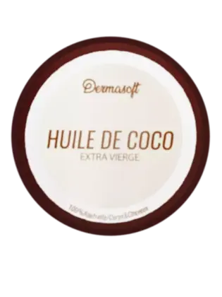 huile coco en pot dermasoft
